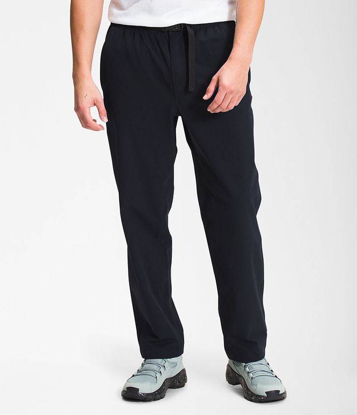 The North Face Pants Tech Easy Black - Mens - Thailand ZRUFO-6814